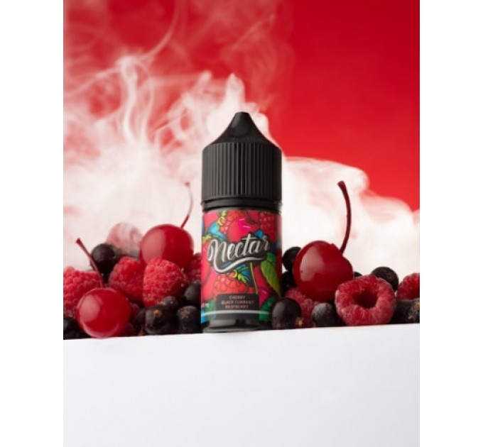 Жидкость Nectar Cherry black currant raspberry 30ml 50mg