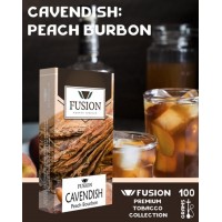 Тютюн Fusion Premium Cavandish Персиковий бурбон (Peach Burbon) 100 грам