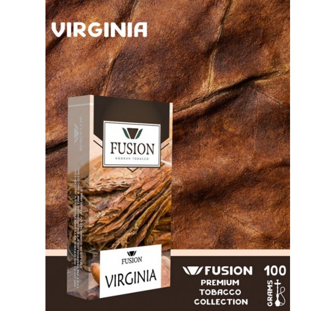 Тютюн Fusion Premium Virginia No Flavour 100 грам