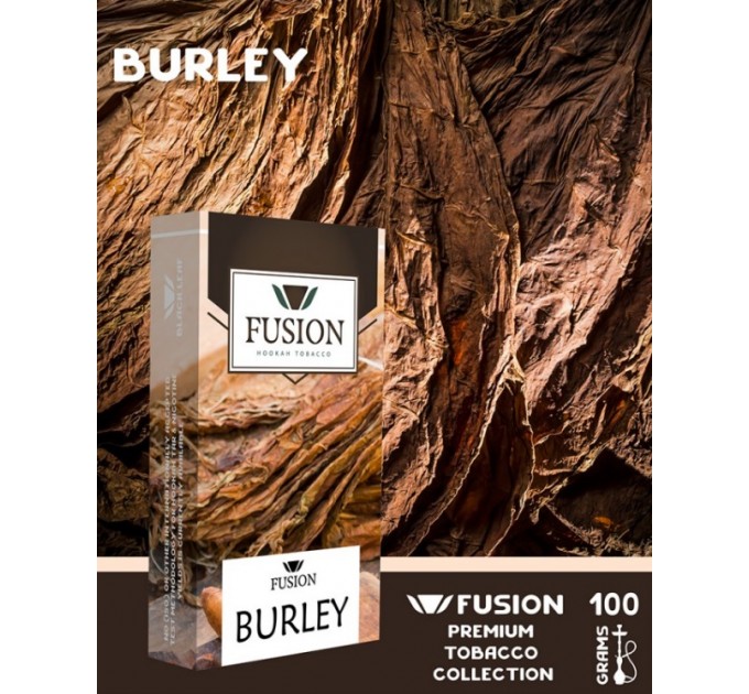 Тютюн Fusion Premium Burley No Flavour 100 грам