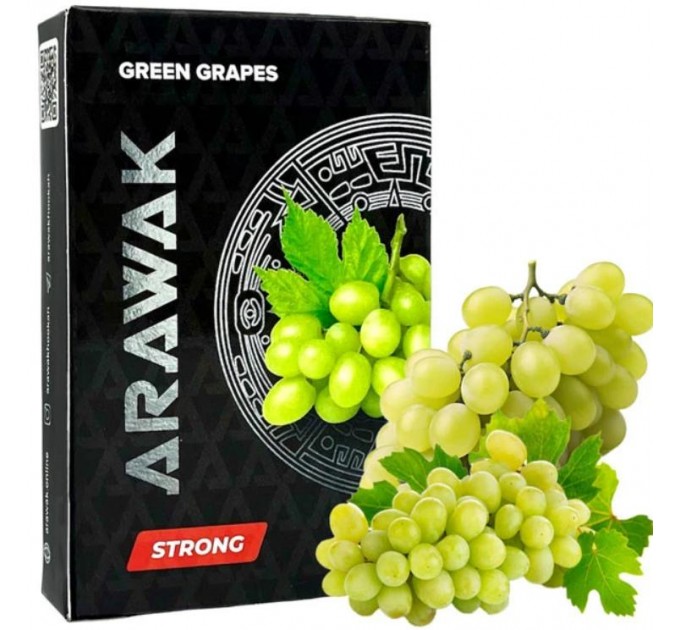 Табак Arawak Strong Green Grapes (Зеленый Виноград) 40 грамм