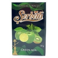 Тютюн Serbetli Green Mix (Зелений Мікс) В.Р. 50 грам