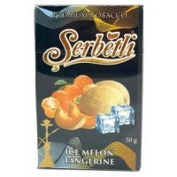 Тютюн Serbetli Ice Melon Tangerine (Айс Диня із Мандарином) В.Р. 50 грам