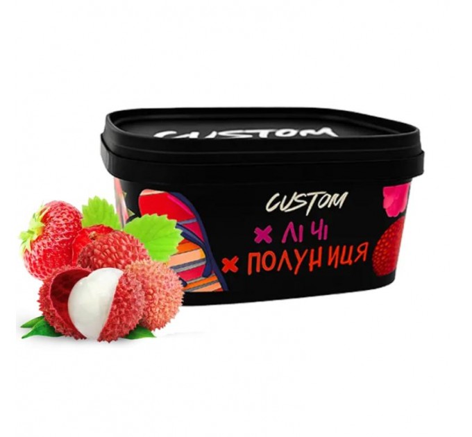 Тютюн Custom Лічі Полуниця 200 грам