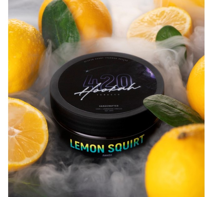 Тютюн 4:20 Lemon Squirt (Лимон Сквірт) 100 грам