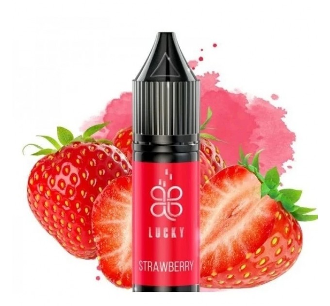 Жидкость Lucky Strawberry 15 мл 50 мг 