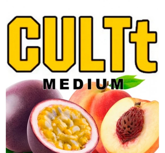 Тютюн CULTt Medium M26 Passion Fruit Peach (Маракуя Персик) 100 грам