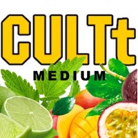 Тютюн CULTt Medium M7 Lime Mint Passion Fruit Mango (Лайм М'ята Маракуя Манго) 100 грам