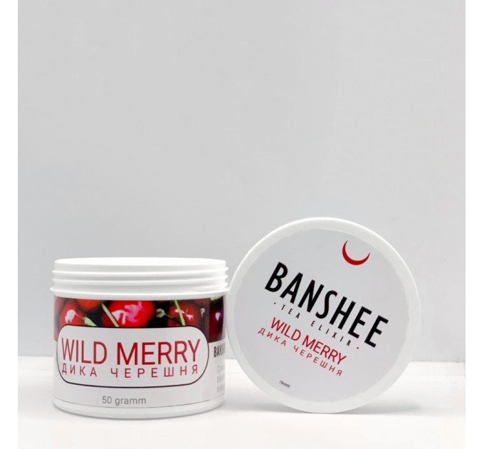 Чайная смесь для кальяна Banshee Wild Merry (Дикая Черешня) 50 грамм