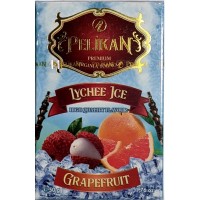Тютюн Pelikan Lychee Grapefruit Ice (Лічі Грейпфрут Айс) 50 грам