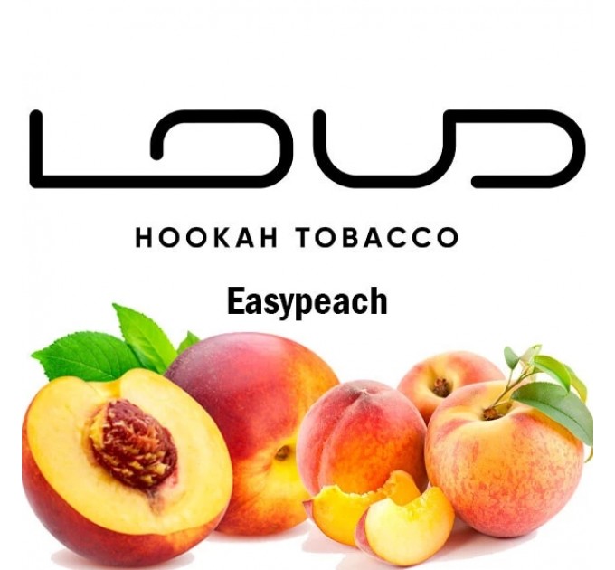 Тютюн Loud Easypeach (Ізіпіч) 100 грам