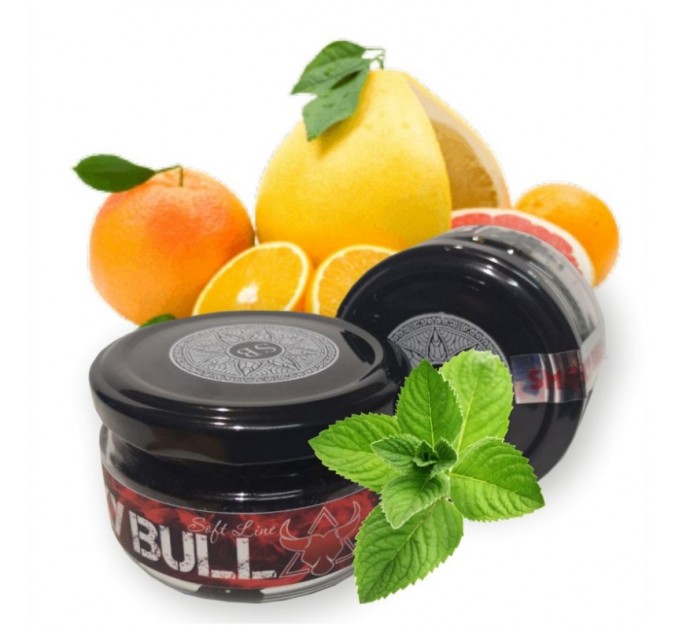 Табак Smoky Bull Soft Line Citrus Mint (Cладкая мята, цитрус) 100 грамм