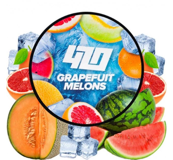 Тютюн 4:20 Frost Line Grapefruit Melons (Кавун Грейпфрут Диня) 250 грам