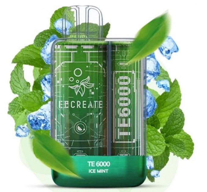 Одноразовая Pod-система Elf Bar TE6000 Ice Mint