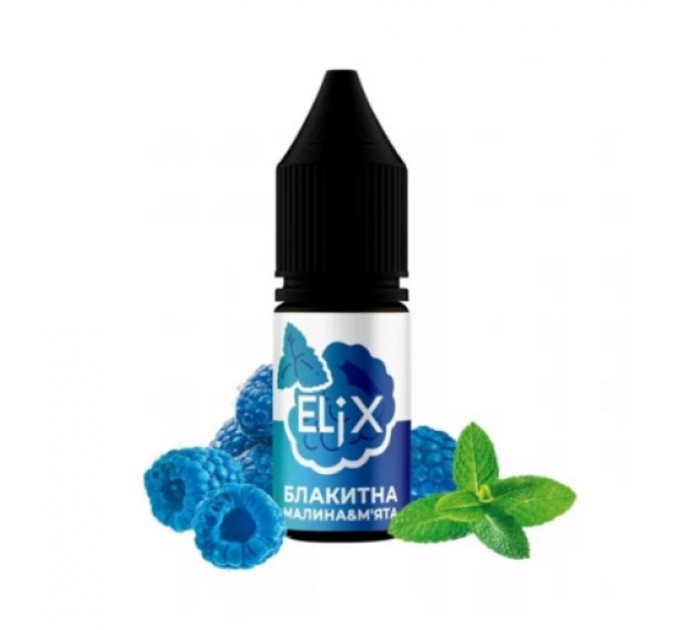 Жидкость Elix Голубая малина мята 30 ml 50 mg