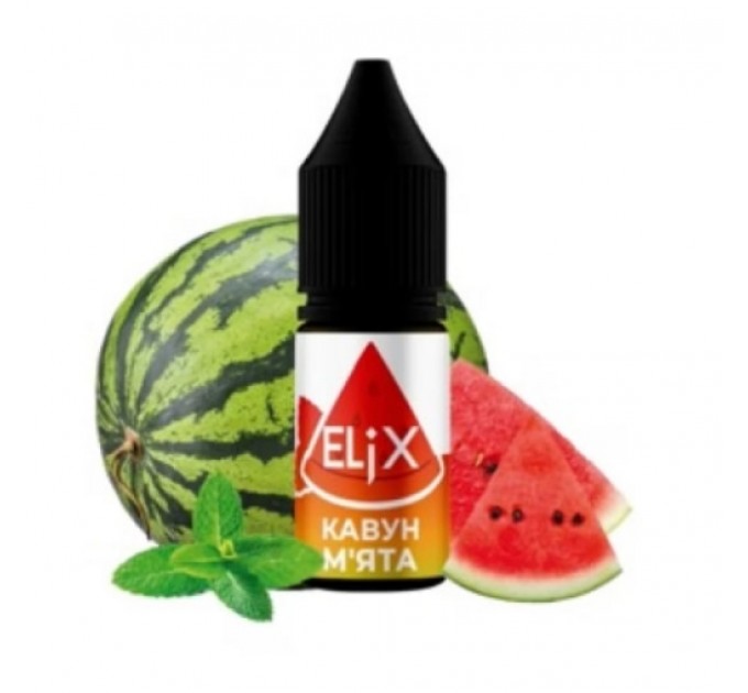 Жидкость Elix Арбуз мята 30 ml 50 mg