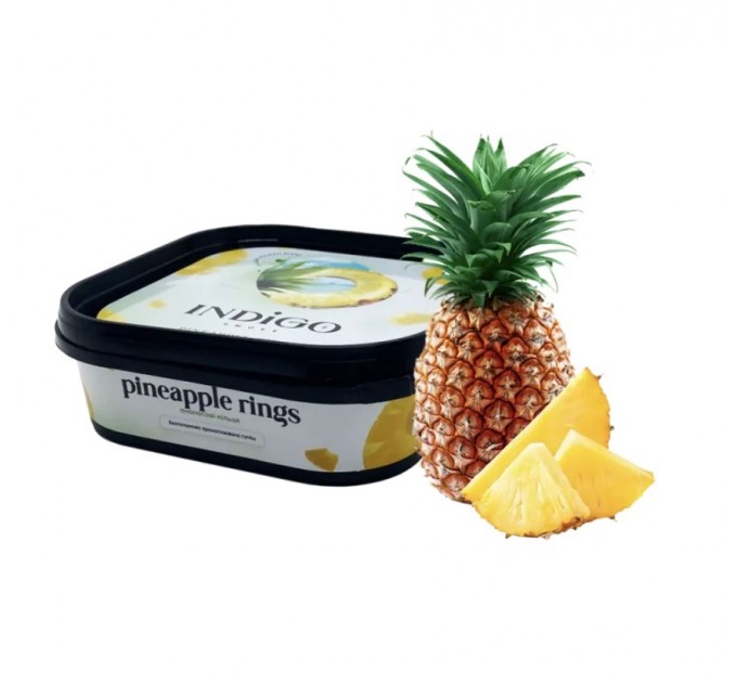 Кальянна чайна суміш Indigo Pineapple Rings (Ананасові Кільця) 100 грам