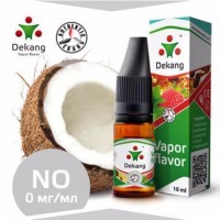 Жидкость Dekang Кокос, 10 мл, никотин 0 мг