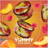 Табак Yummy Персик Малина 100 грамм
