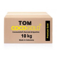 Кокосовый уголь Tom Coco Gold, 10кг Кокосовый уголь Tom Coco Gold, 10кг