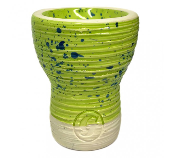 Глиняна чаша GrynBowls Mummy Glaze Green
