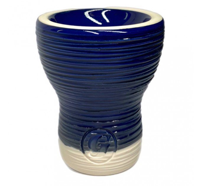 Глиняна чаша GrynBowls Mummy Glaze Blue