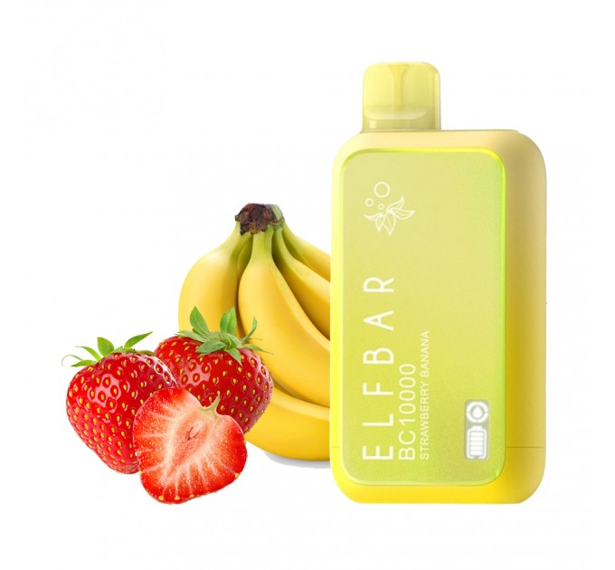 Одноразовая Pod система Elf Bar BC10000 Strawberry Banana (Банан Клубника)
