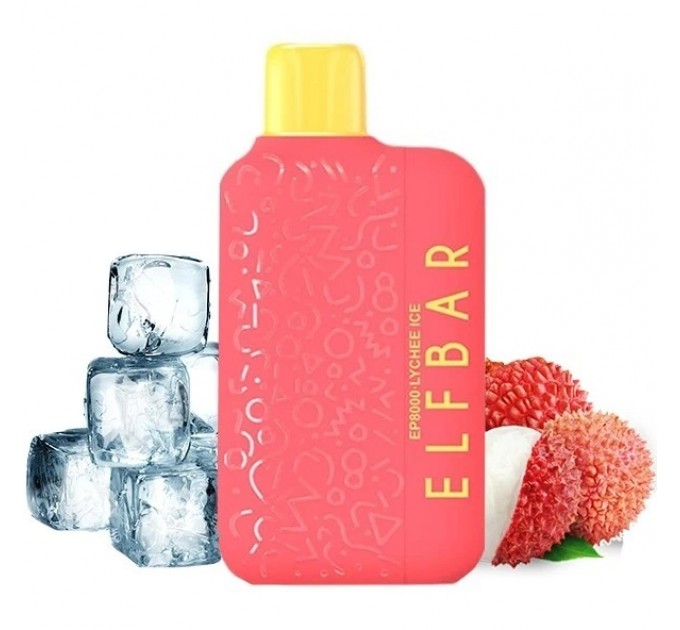 Одноразовая Pod-система Elf Bar EP8000 Lychee Ice