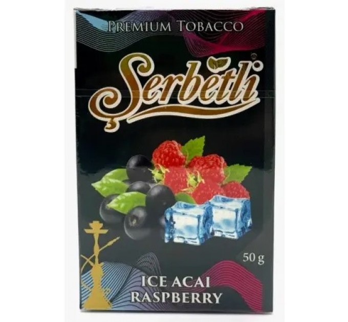Табак Serbetli Ice Acai Raspberry (Лед асаи малина) 50 грамм. Уценка