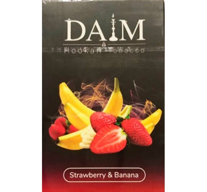 Табак Daim Strawberry Banana (Клубника Банан) 50 грамм