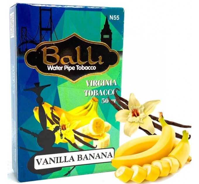 Табак Balli Vanilla Banana (Банан ваниль) 50 грамм
