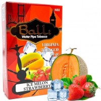Тютюн Balli Ice melon strawberry (Лід з Динею та полуницею) 50 грам