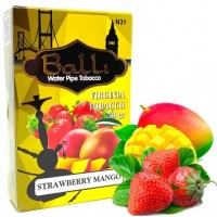 Тютюн Balli Strawberry mango (Полуниця та Манго) 50 грам