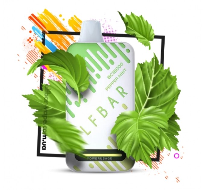 Одноразовая Pod система Elf Bar BC18000 Pepper mint