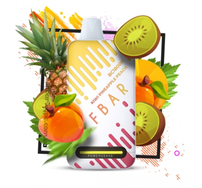 Одноразовая Pod система Elf Bar BC18000 Kiwi pineapple peach