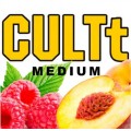 Тютюн CULTt Medium M101 Raspberry Peach (Малина Персик) 100 грам