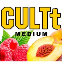 Тютюн CULTt Medium M101 Raspberry Peach (Малина Персик) 100 грам Тютюн CULTt Medium M101 Raspberry Peach (Малина Персик) 100 грам