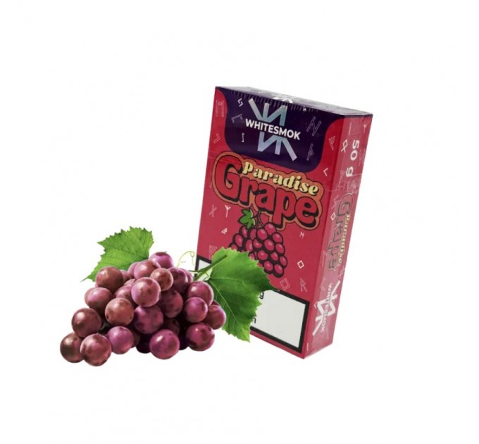 Табак WhiteSmok Grape Paradise (Розовый Виноград) 50 грамм