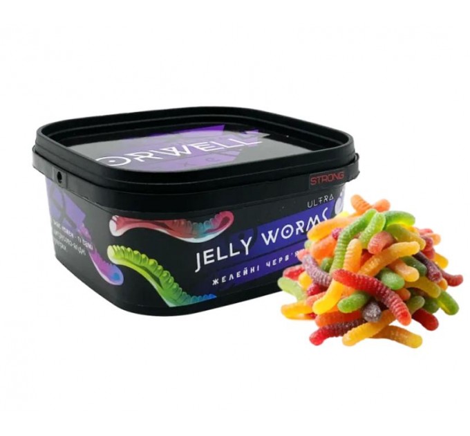 Тютюн Orwell Strong Jelly Worms (Желейні Черв'ячки) 200 грам