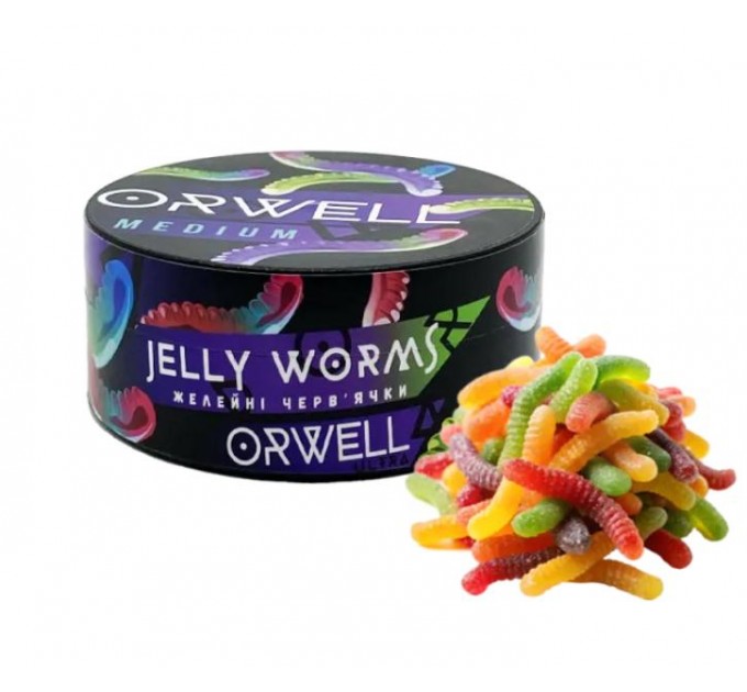 Тютюн Orwell Medium Jelly Worms (Желейні Черв'ячки) 100 грам