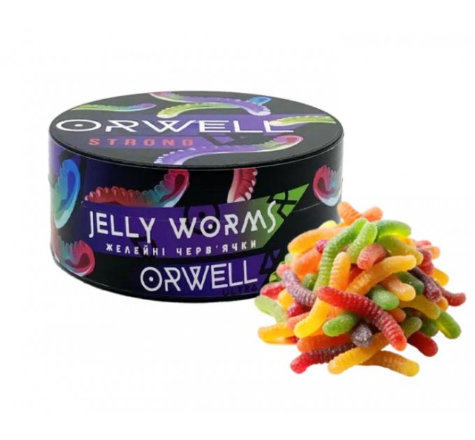 Тютюн Orwell Strong Jelly Worms (Желейні Черв'ячки) 100 грам