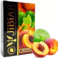 Табак Jibiar Lime Peach (Лайм Персик) 50 грамм