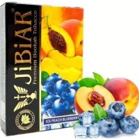 Табак Jibiar Ice Peach Blueberry (Лед Персик Черника) 50 грамм Табак Jibiar Ice Peach Blueberry (Лед Персик Черника) 50 грамм