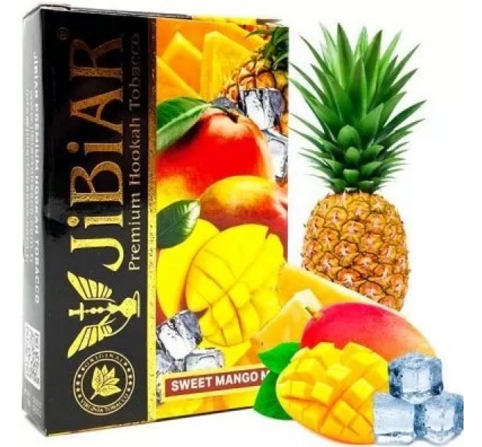 Тютюн Jibiar Sweet Mango Mix (Солодкий Манго Мікс) 50 грам