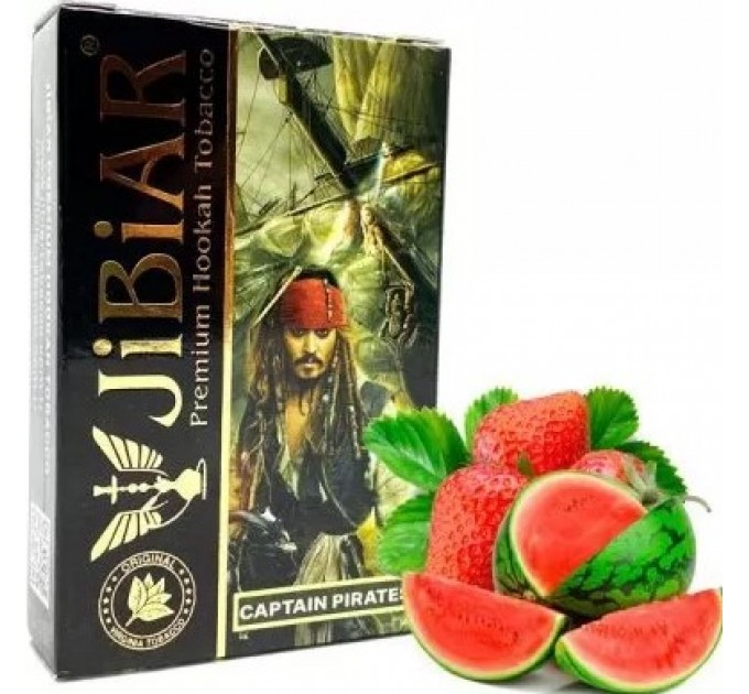 Тютюн Jibiar Captain Pirates (Капітан Піратов) 50 грам