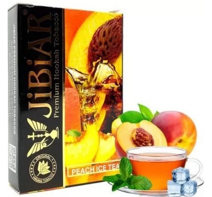 Табак Jibiar Peach Ice Tea (Персик Чай Лед) 50 грамм