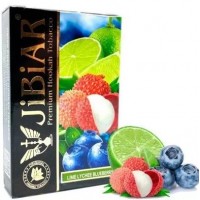 Табак Jibiar Lime Lychee Blueberry (Лайм Личи Черника) 50 грамм