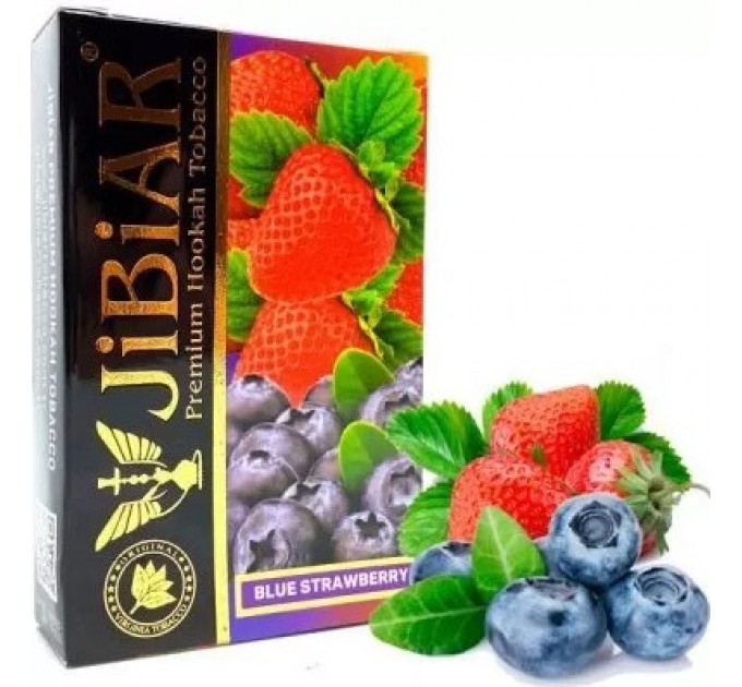Табак Jibiar Blue Strawberry (Клубника Блю) 50 грамм