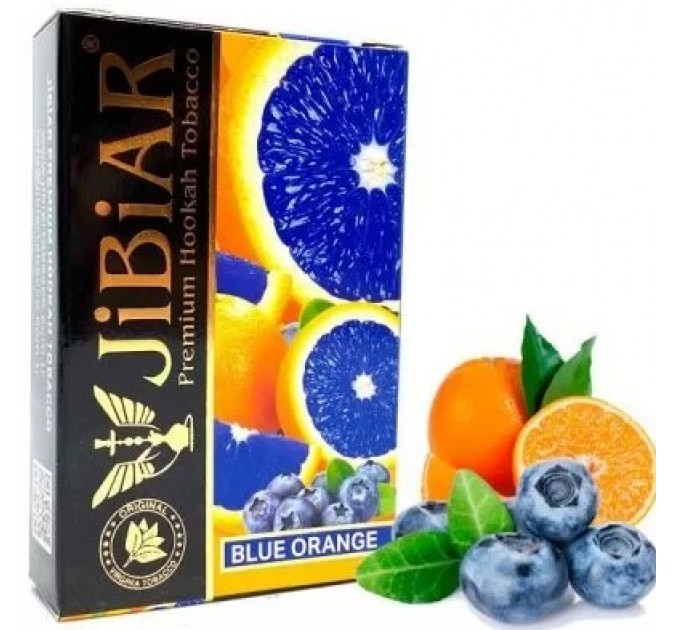 Табак Jibiar Blue Orange (Блу Апельсин) 50 грамм