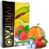 Табак Jibiar Ice Melon Strawberry (Дыня Клубника Лед) 50 грамм